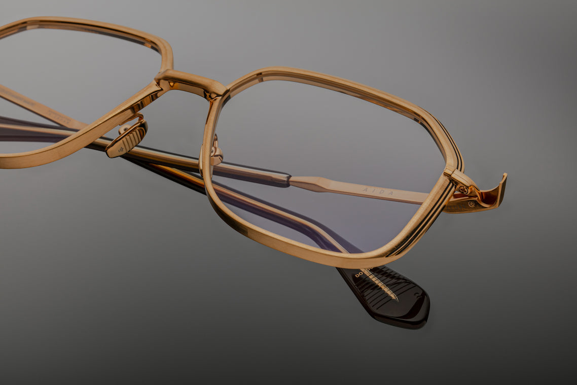 AIDA GOLD DEMO LENS CR39