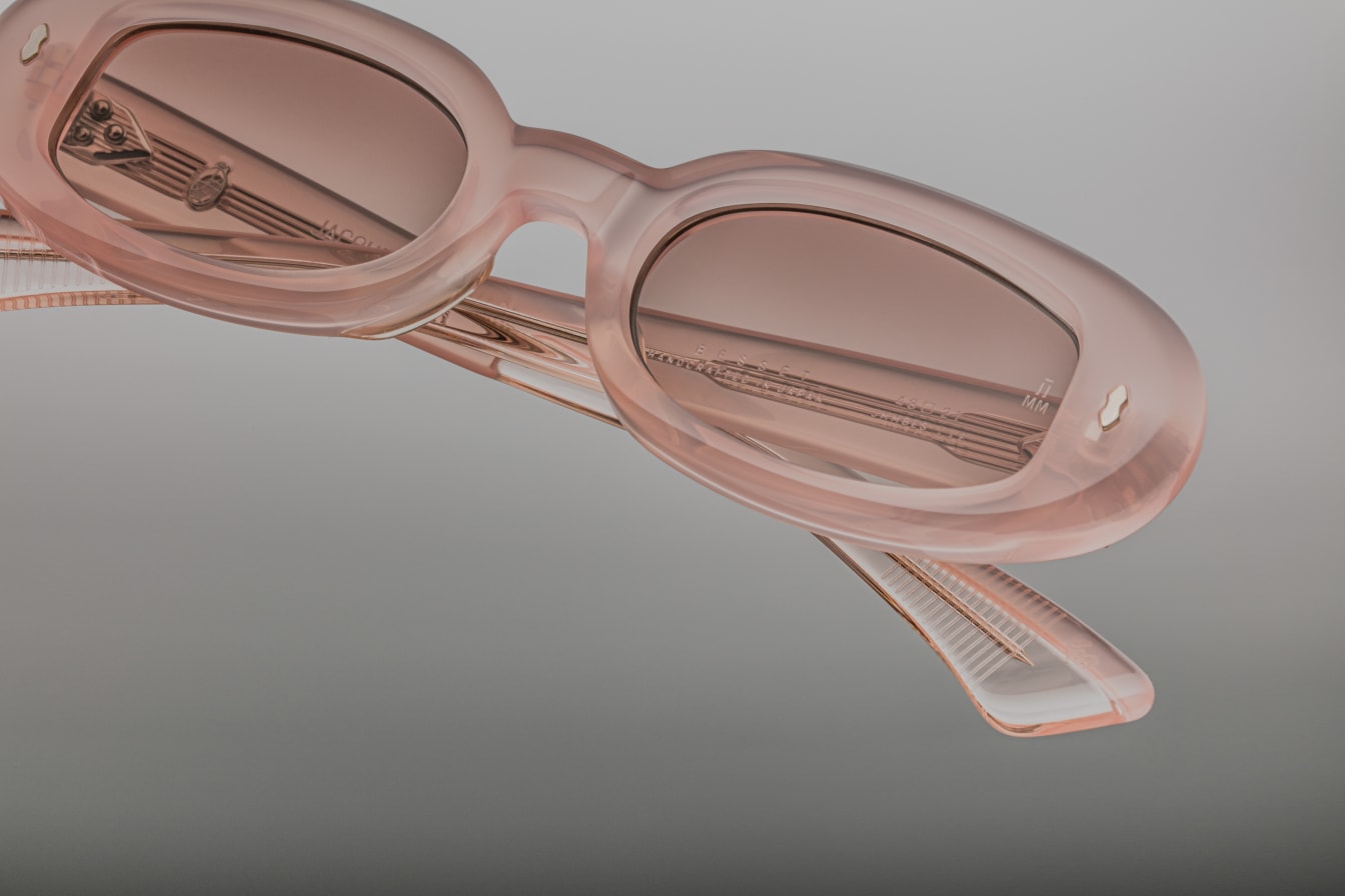 BESSET PEACH STERLING SILVER COGNAC GRADIENT CR39
