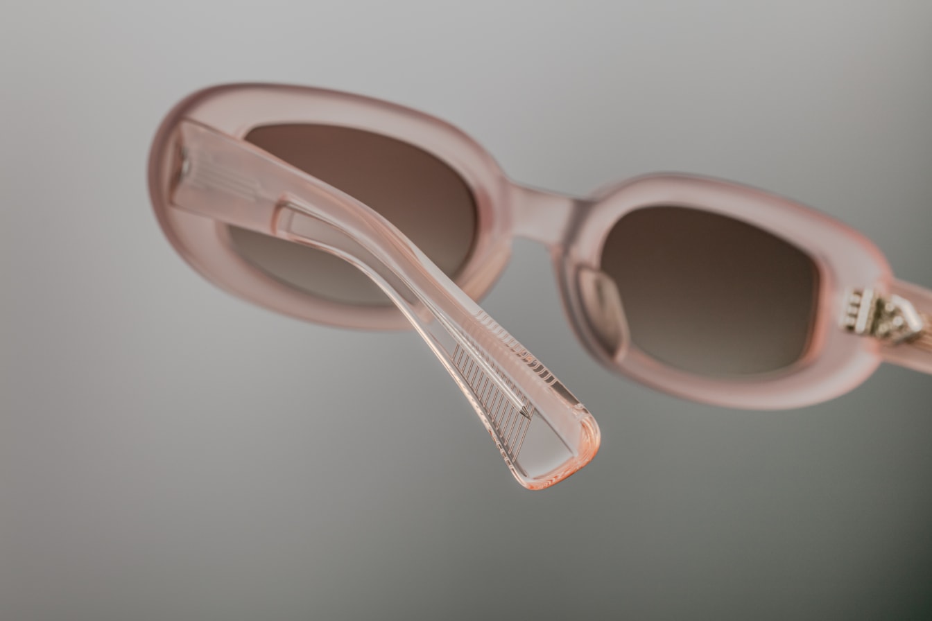 BESSET PEACH STERLING SILVER COGNAC GRADIENT CR39