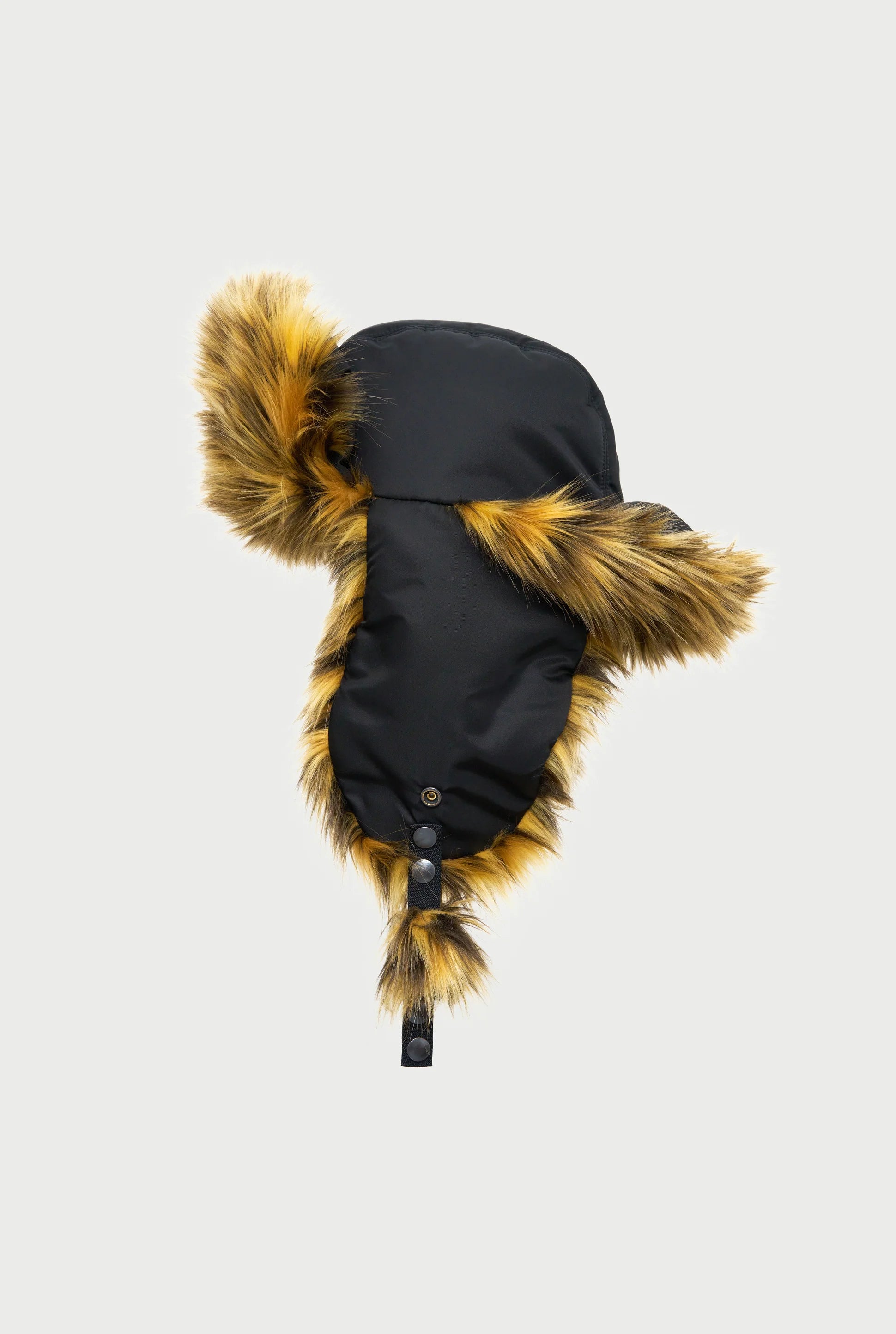 CHAPKA WITH LEOPARD FAUX FUR