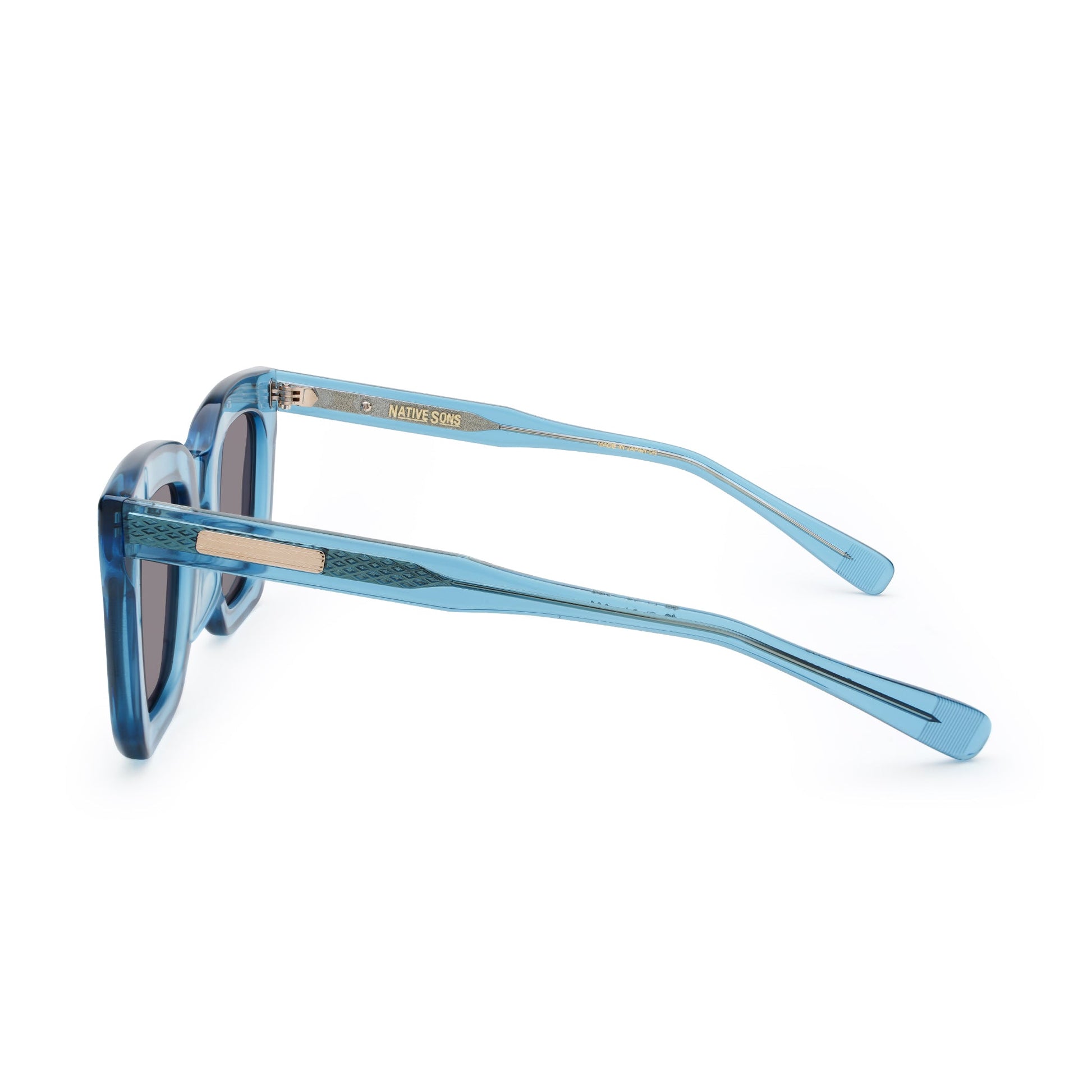 CORNELL 2 TONE BLUE/16K GOLD GR-19 MID GREY