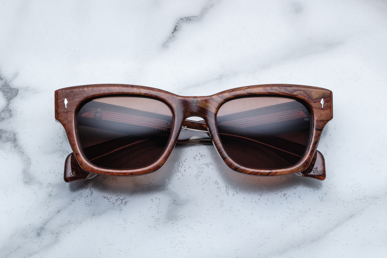 DEALAN 53 BURLWOOD STERLING SILVER SWEET BROWN