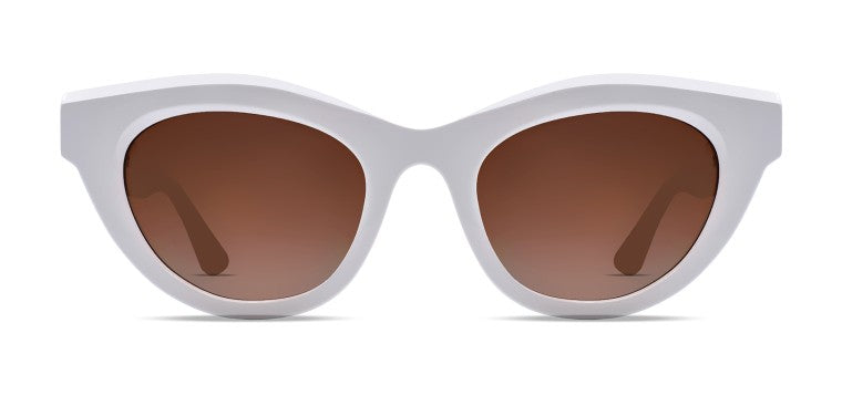 DELICACY 000 SOLID WHITE WITH GRADIENT BROWN