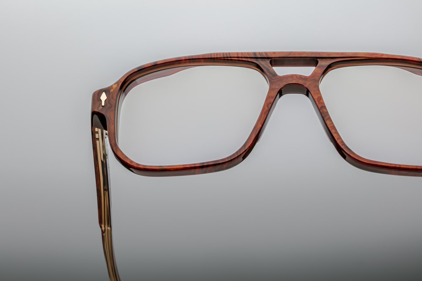 EVANS BURLWOOD STERLING SILVER SUPERLIGHT BRONZE CR39