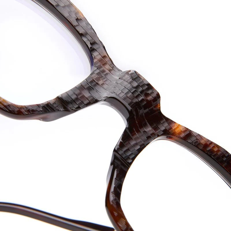 K21 NARROW TEXTURE TORTOISE HANDCRAFT FINISHING CLEAR