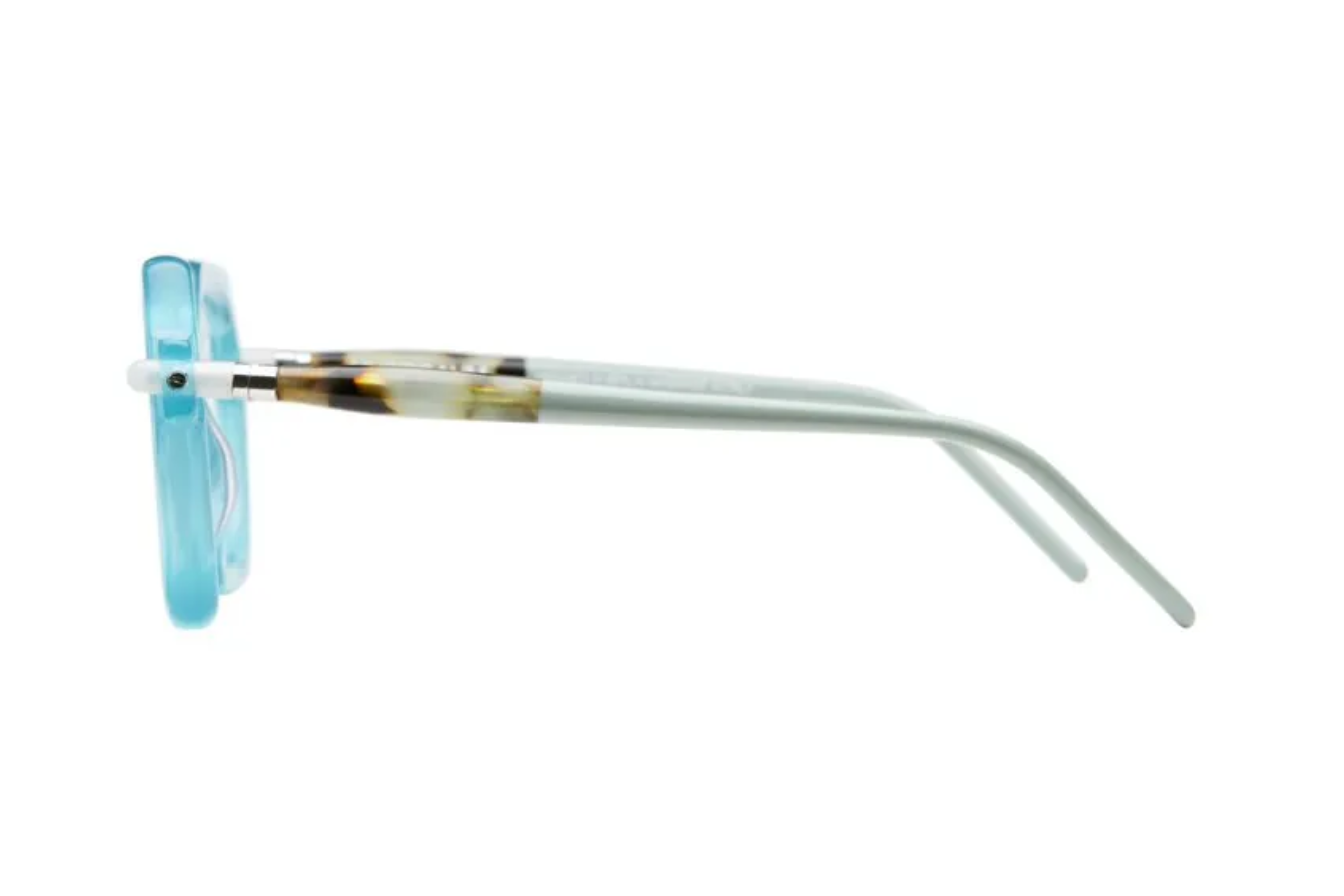 P10 AQUAMARINE GREEN HAVANA GREEN CLEAR