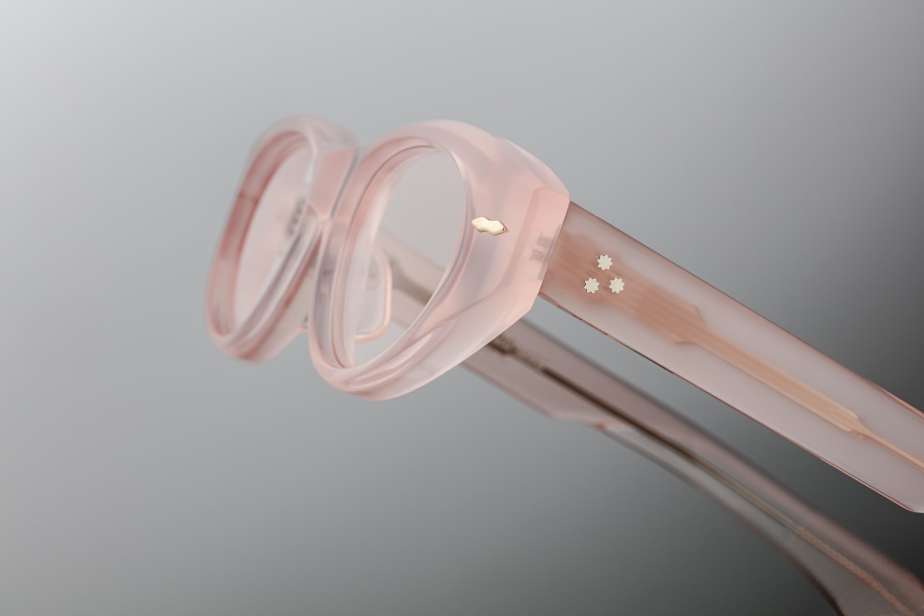 KRASNER PEACH STERLING SILVER SUPERLIGHT PINK