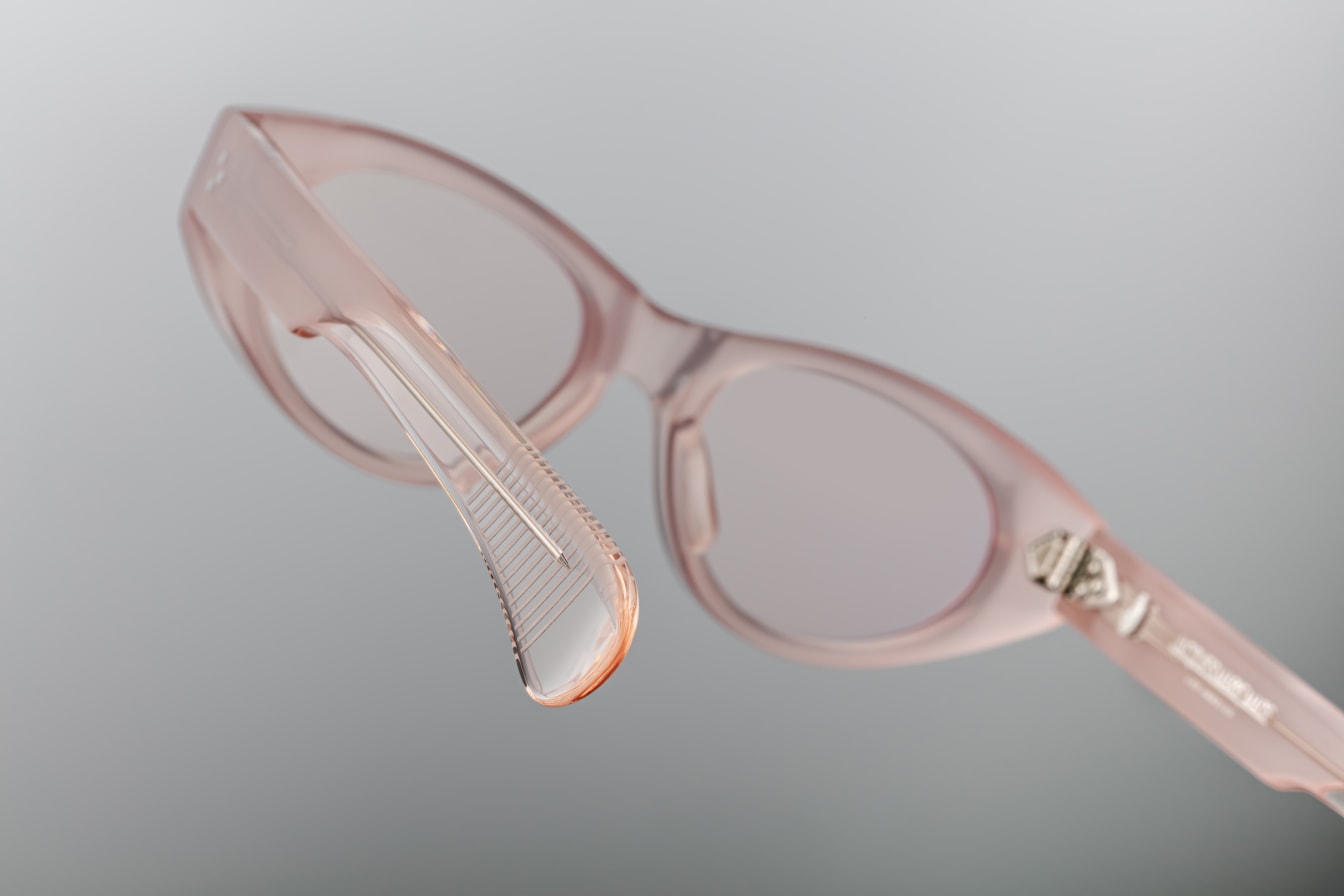 KRASNER PEACH STERLING SILVER SUPERLIGHT PINK