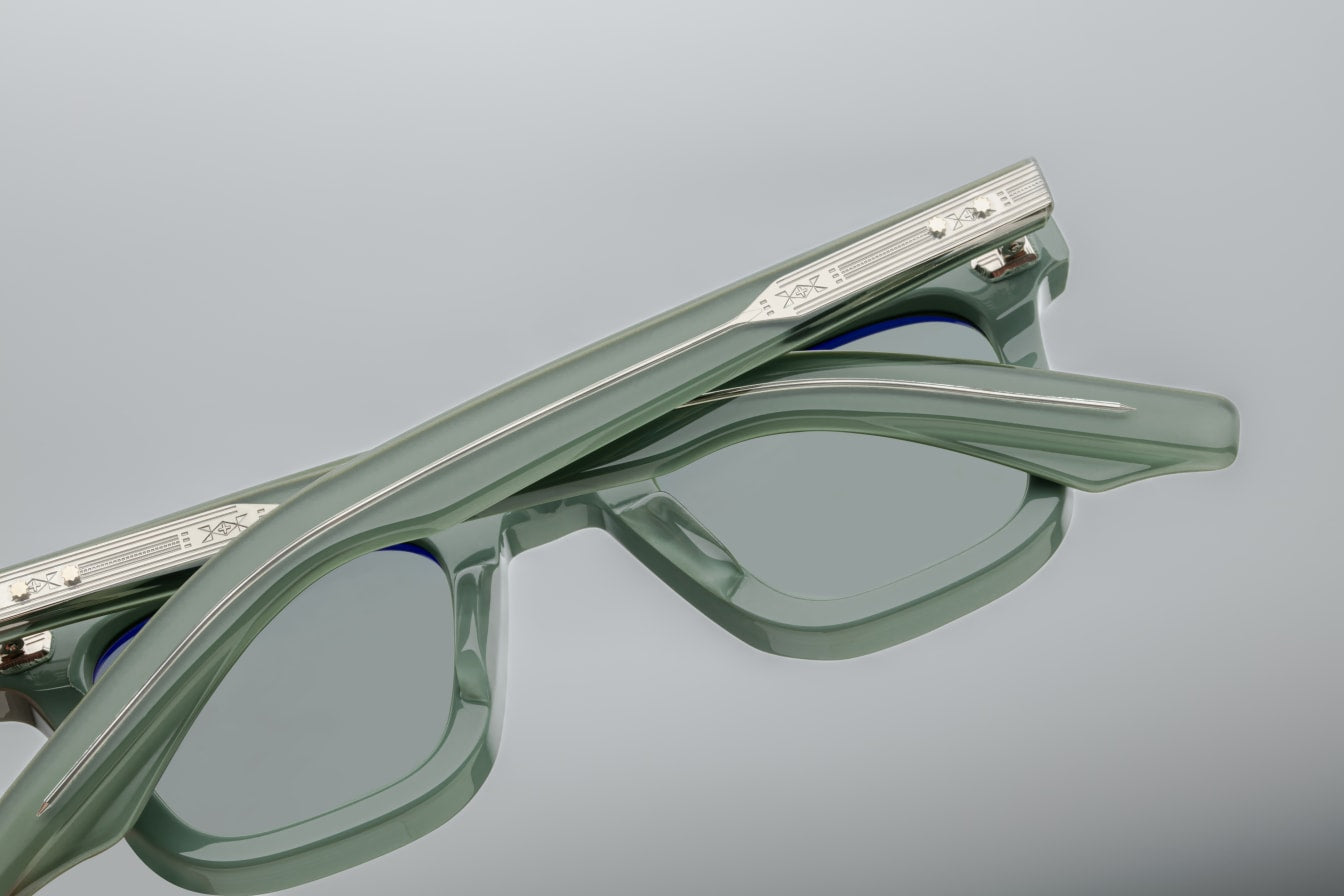 LECLAIR BREATHE STERLING SILVER MOSS GRADIENT