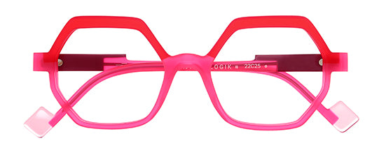 LOGIK 22C25 OPALESCENT ROSE FUSCHIA OPALESCENT ROUGE OPAQUE BORDEAUX OPALESCENT ROSE