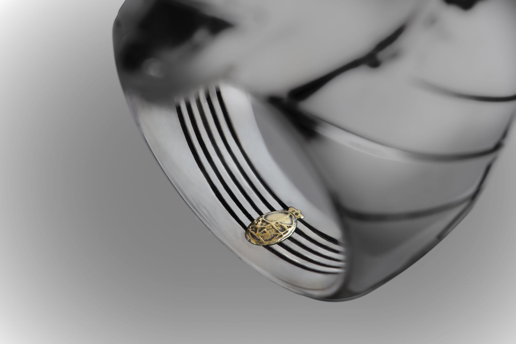 LAMAR RING SILVER WHITE BUFFALO TURQUOISE SIZE 10