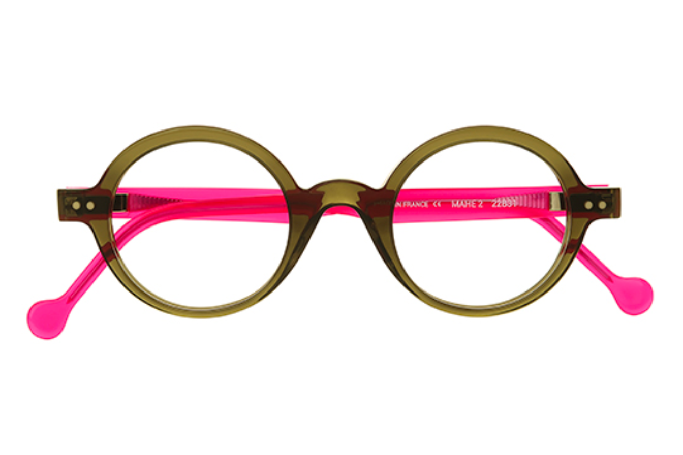 MAHE2 22B31 CRISTAL VERT FUME OPALESCENT ROSE FUSCHIA BLANC
