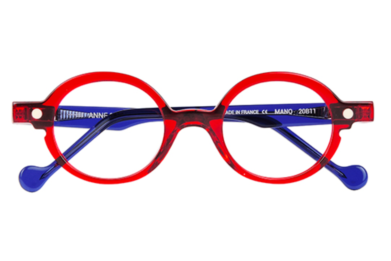 MANO 20B11 CRISTAL ROUGE CRISTAL BLEU MASTIC