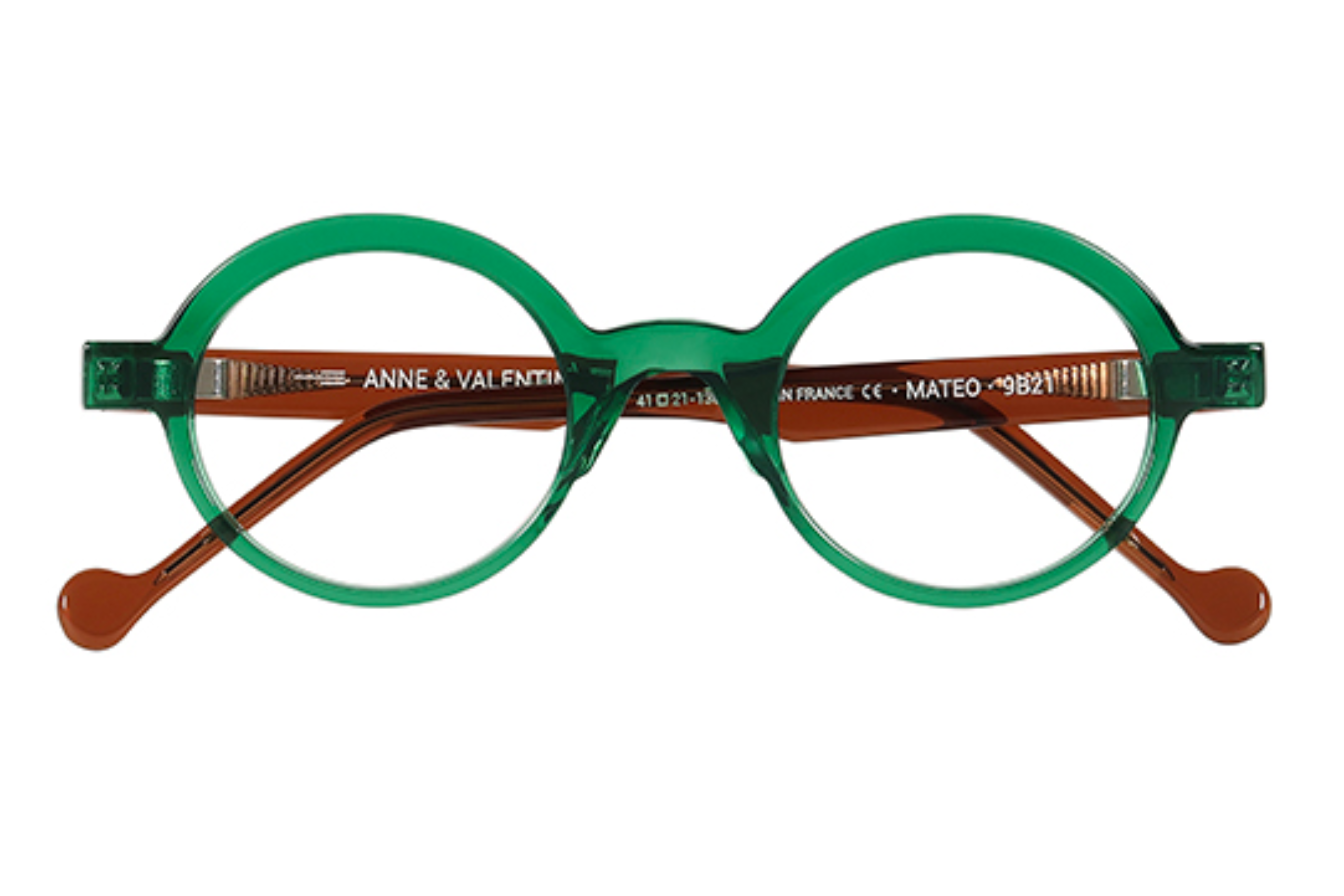 MATEO 9B21 CRISTAL VERT CRISTAL MARRON