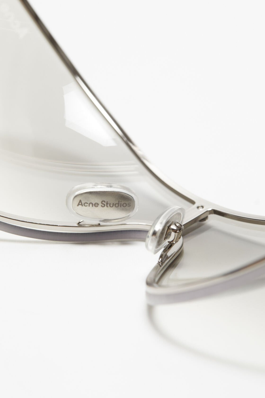 METAL FRAME SUNGLASSES HEART SHAPE SILVER /TRANSPARENT