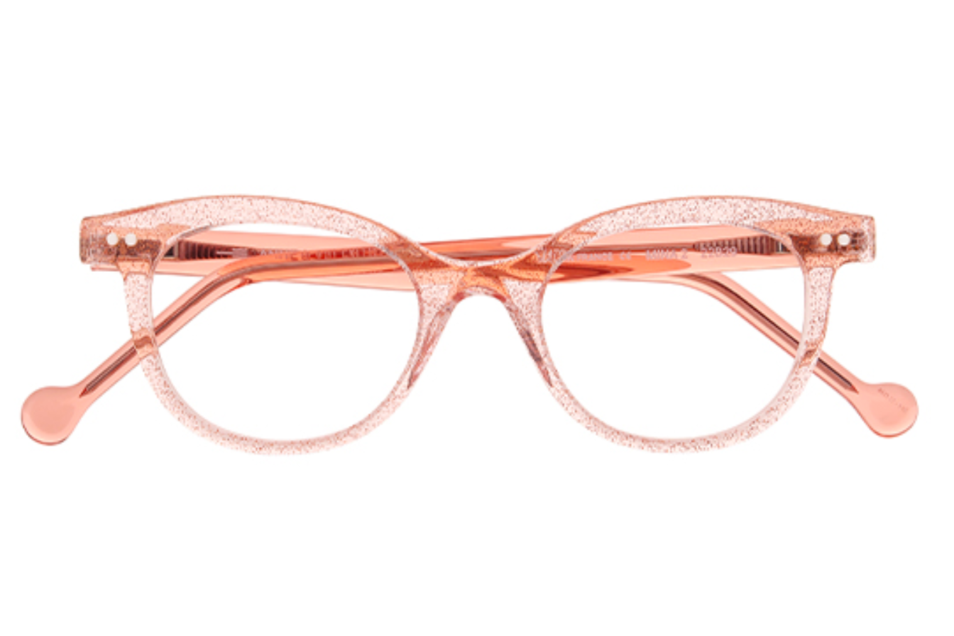 MINA3 22B29 ROSE PAILLETTE SPARKKILG MOOD CRISTAL PECHE BLANC
