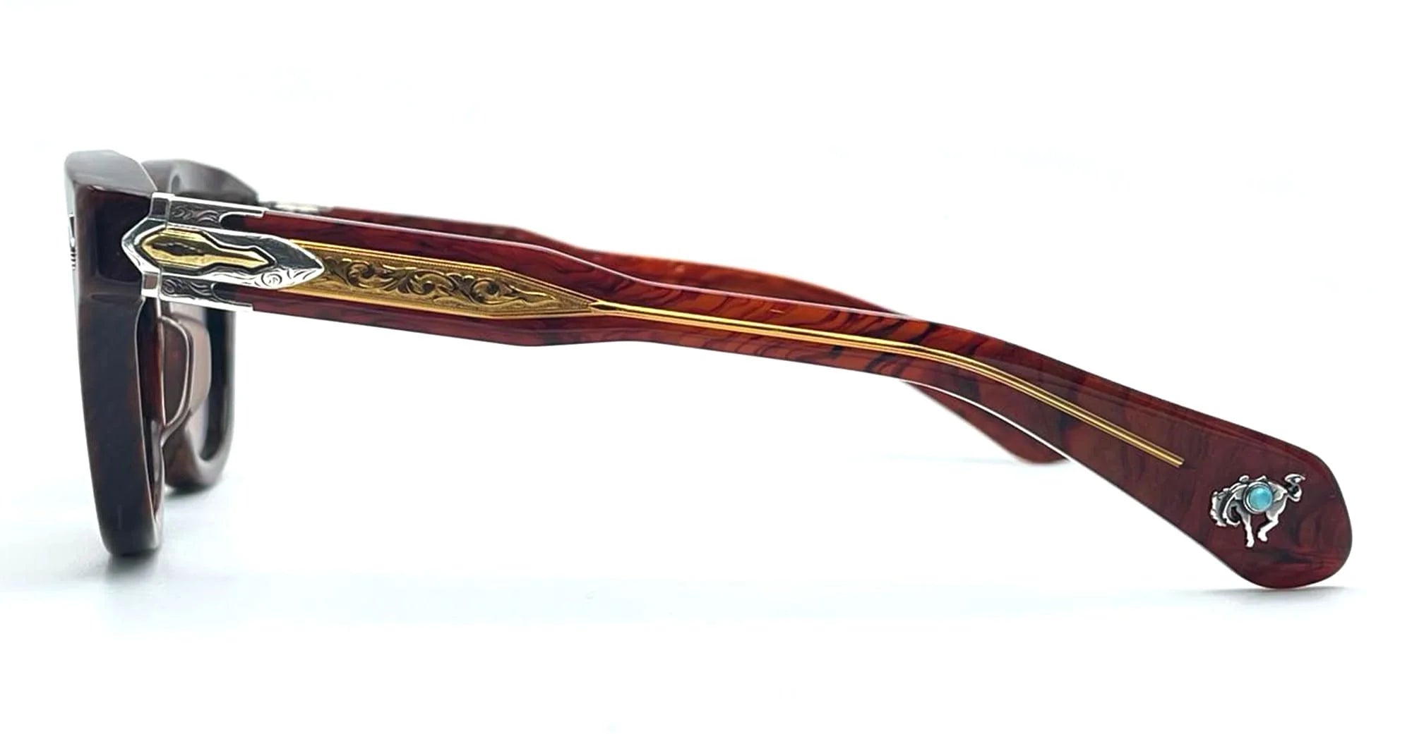 MOJAVE BURLWOOD STERLING SILVER SUPERLIGHT BRONZE