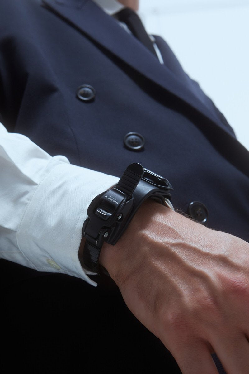 OBJECT B01/1-RING-BRACELET BLACK BLACK SHINY