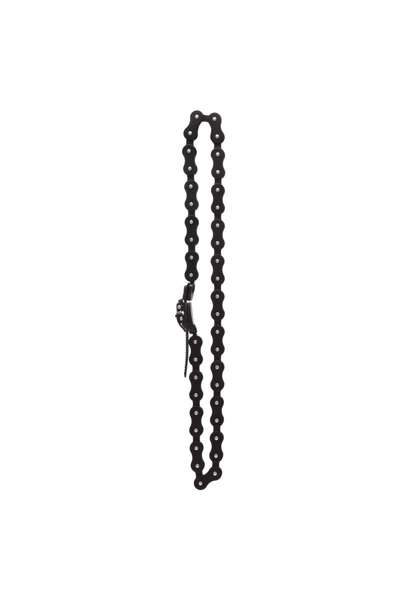 OBJECT B07/BIKE CHAIN BELT MEDIUM SIZE BLACK MATT