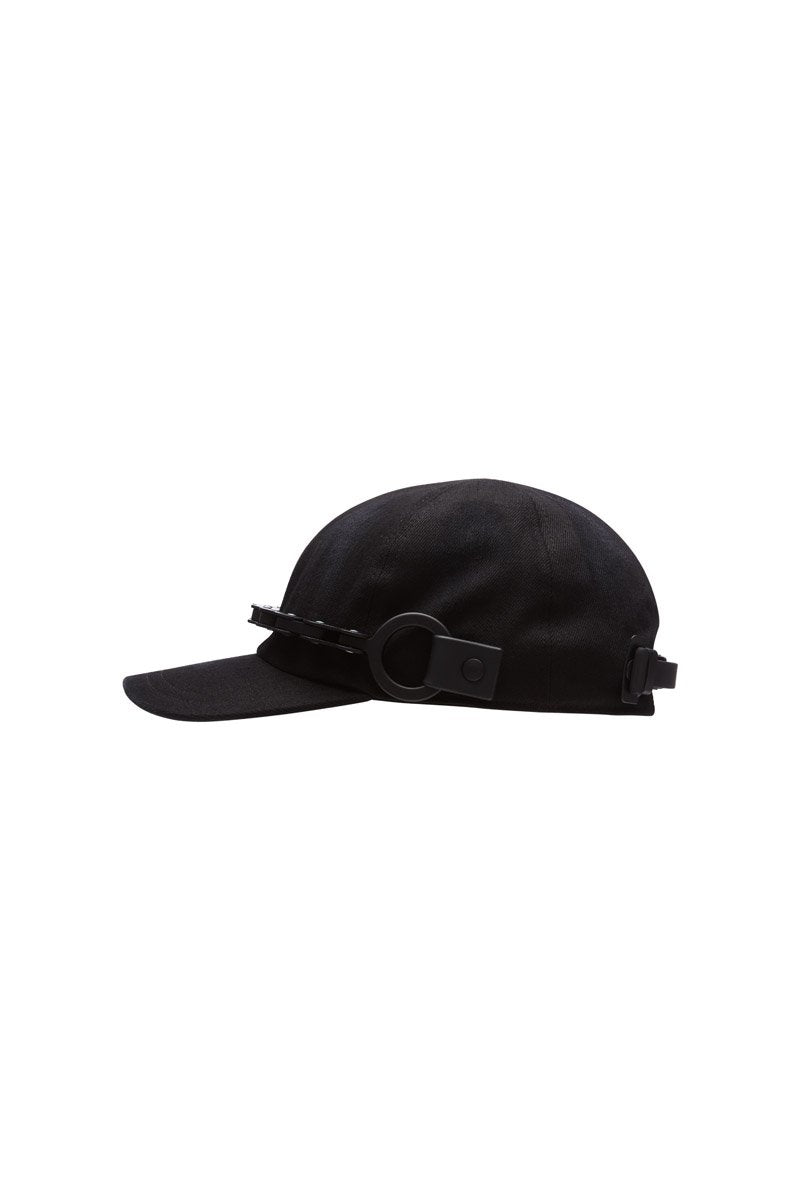 CP2 BIKE CHAIN BASEBALL CAP BLACK BLACK MATT BIKE