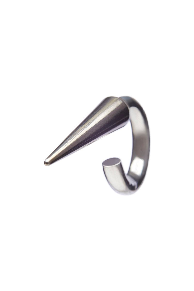 OBJECT EA2/MONO SPIKE EARRING BIG SIZE SILVER SILVER