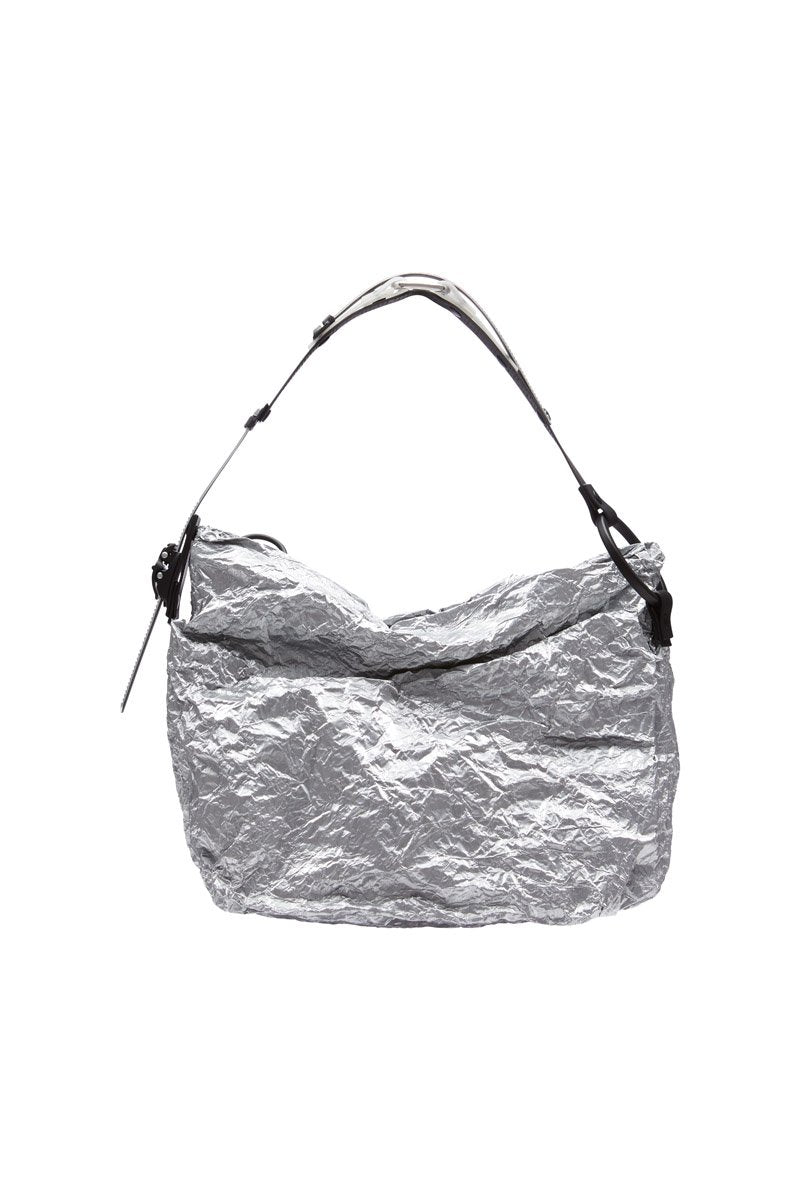 S10 HAND BAG METALLIC SILVER BLACK MATT PV00