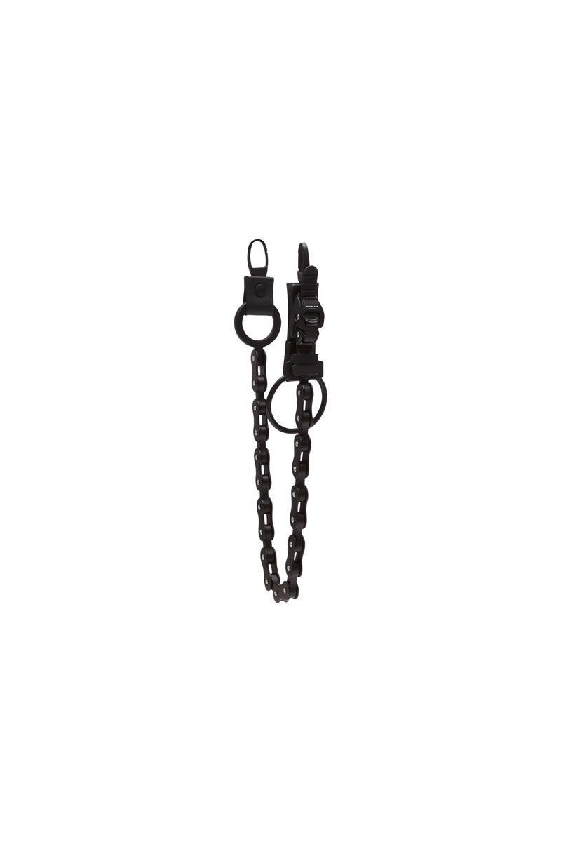 T05 TROUSERS KEYCHAIN BLACK MATT BLACK MATT BIKE