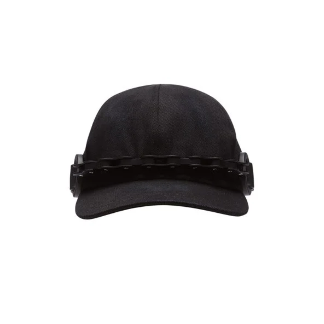 CP2 BIKE CHAIN BASEBALL CAP BLACK BLACK MATT BIKE