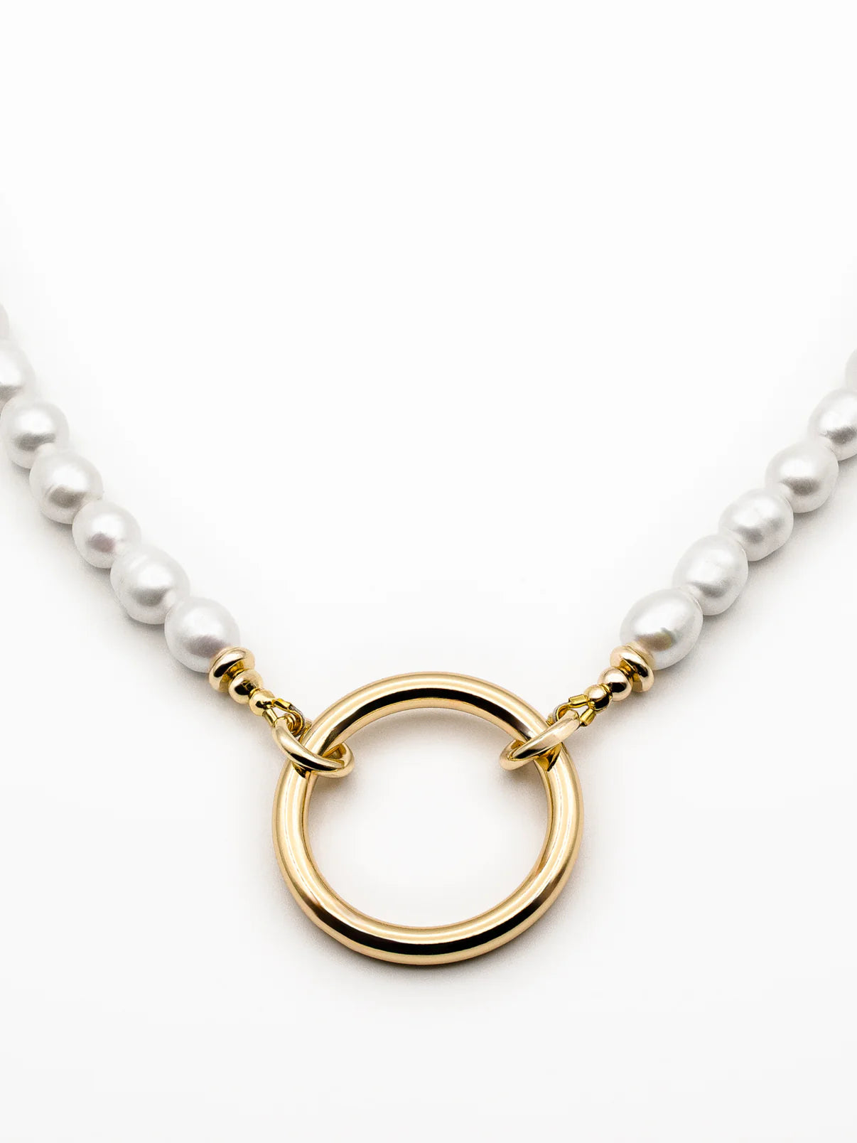 OZONA EYEWEAR NECKLACE GOLD WHITE