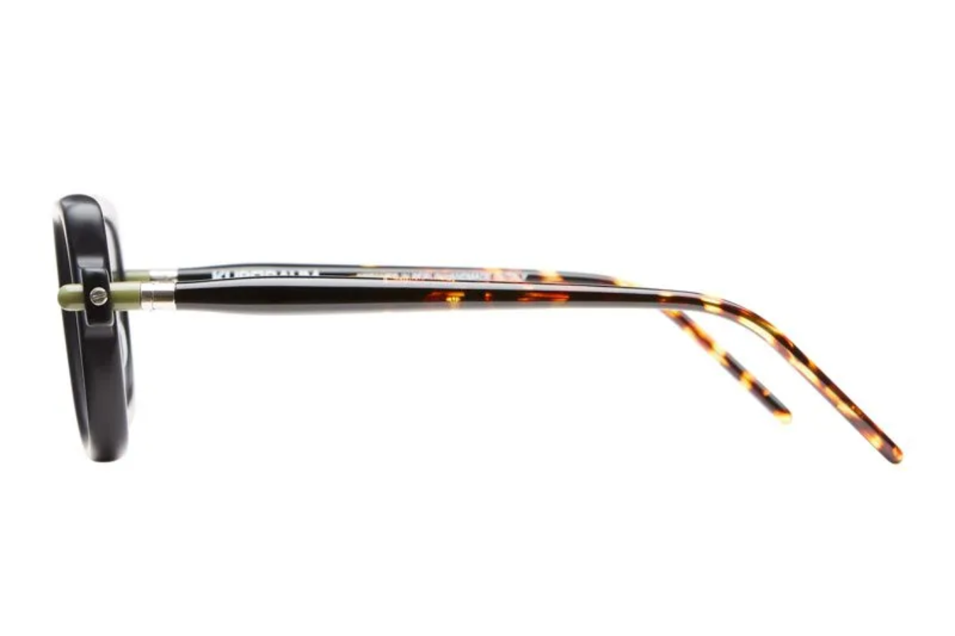 P4 BLACK MATT BLACK SHINE + HAVANA CLEAR