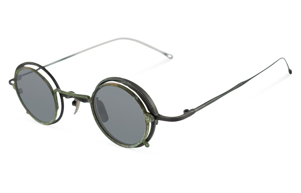 RG1008ZC (W/ CLIP) VINTAGE BLACK (JADE) CLEAR (DARK GREY)
