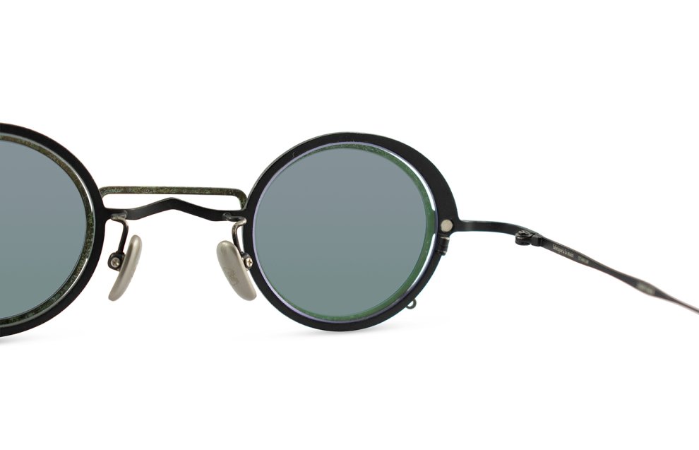 RG1008ZC (W/ CLIP) VINTAGE BLACK (JADE) CLEAR (DARK GREY)