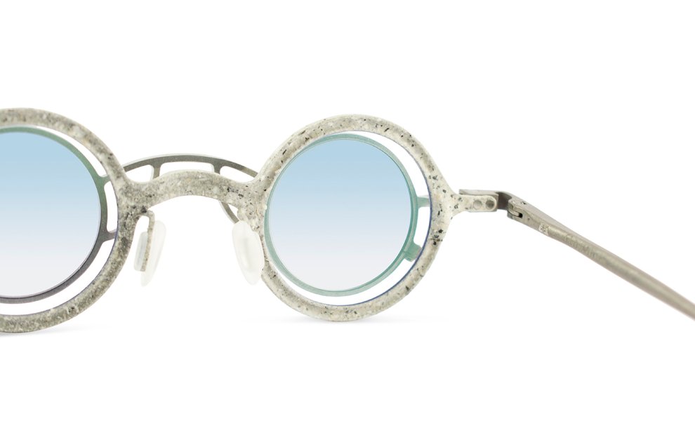 RG1911TI (W/ CLIP) TERRAZO (SILVER) CLEAR (BLUE GRADIENT)