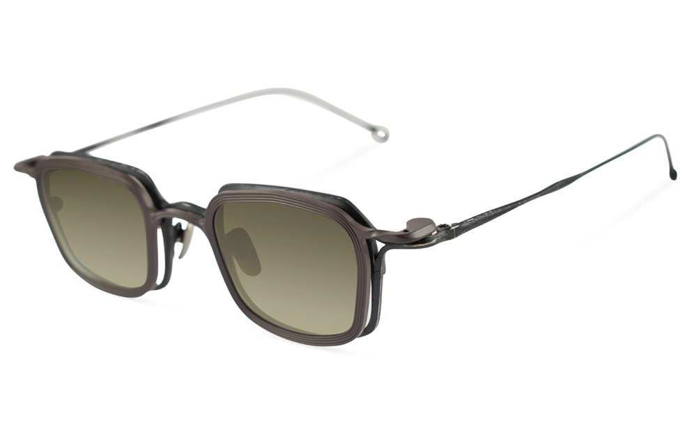 RG2004TVA (W/CLIP) VINTAGE BLACK (BRONZE) LIGHT GREY (DARK GREEN GRADIENT)