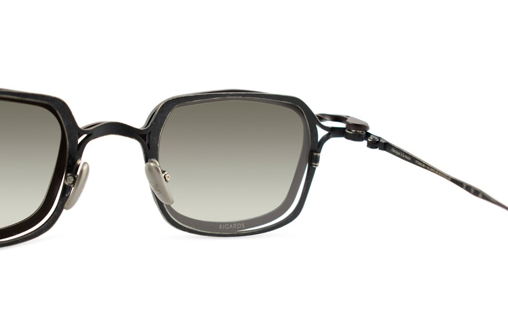 RG2004TVA (W/CLIP) VINTAGE BLACK (BRONZE) LIGHT GREY (DARK GREEN GRADIENT)