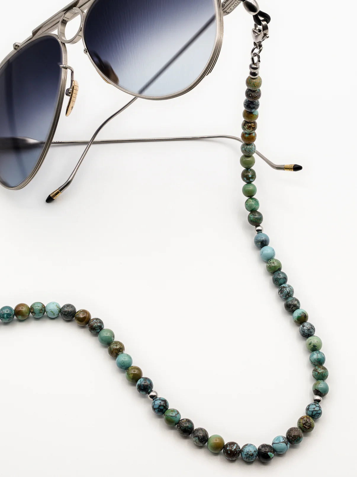 RIO GRANDE EYEWEAR CHAIN SILVER TURQUOISE