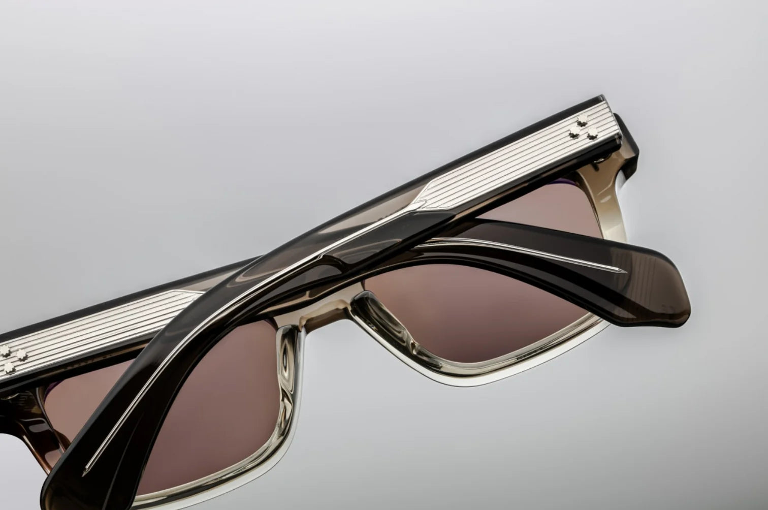 MOLINO SMOKE FADE STERLING SILVER DEMO LENS CR39
