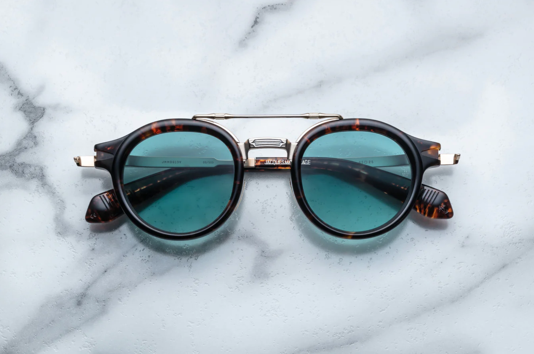 Delage CIRCA PRODUCTION 13V-BEAU STERLING DARK TURQUOISE GRADIENT CR39