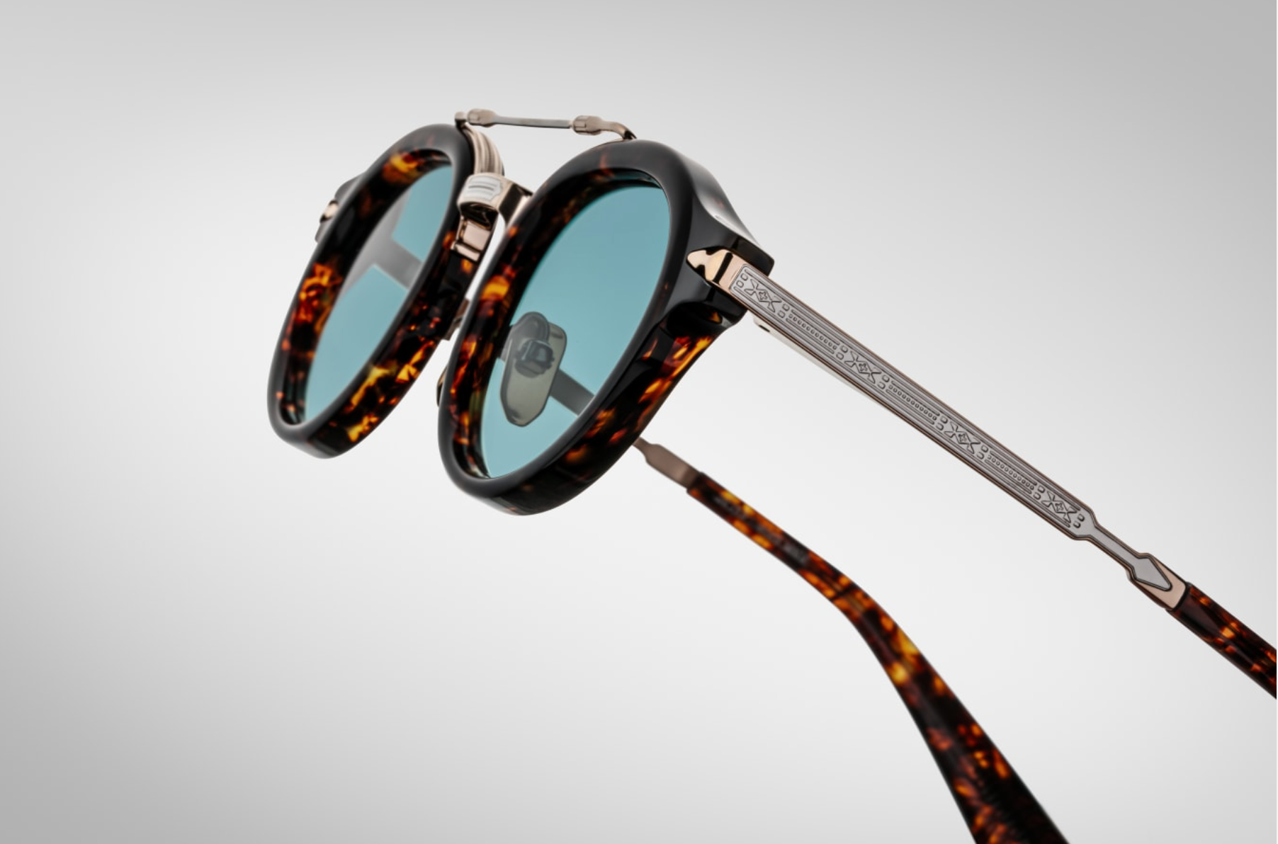 Delage CIRCA PRODUCTION 13V-BEAU STERLING DARK TURQUOISE GRADIENT CR39