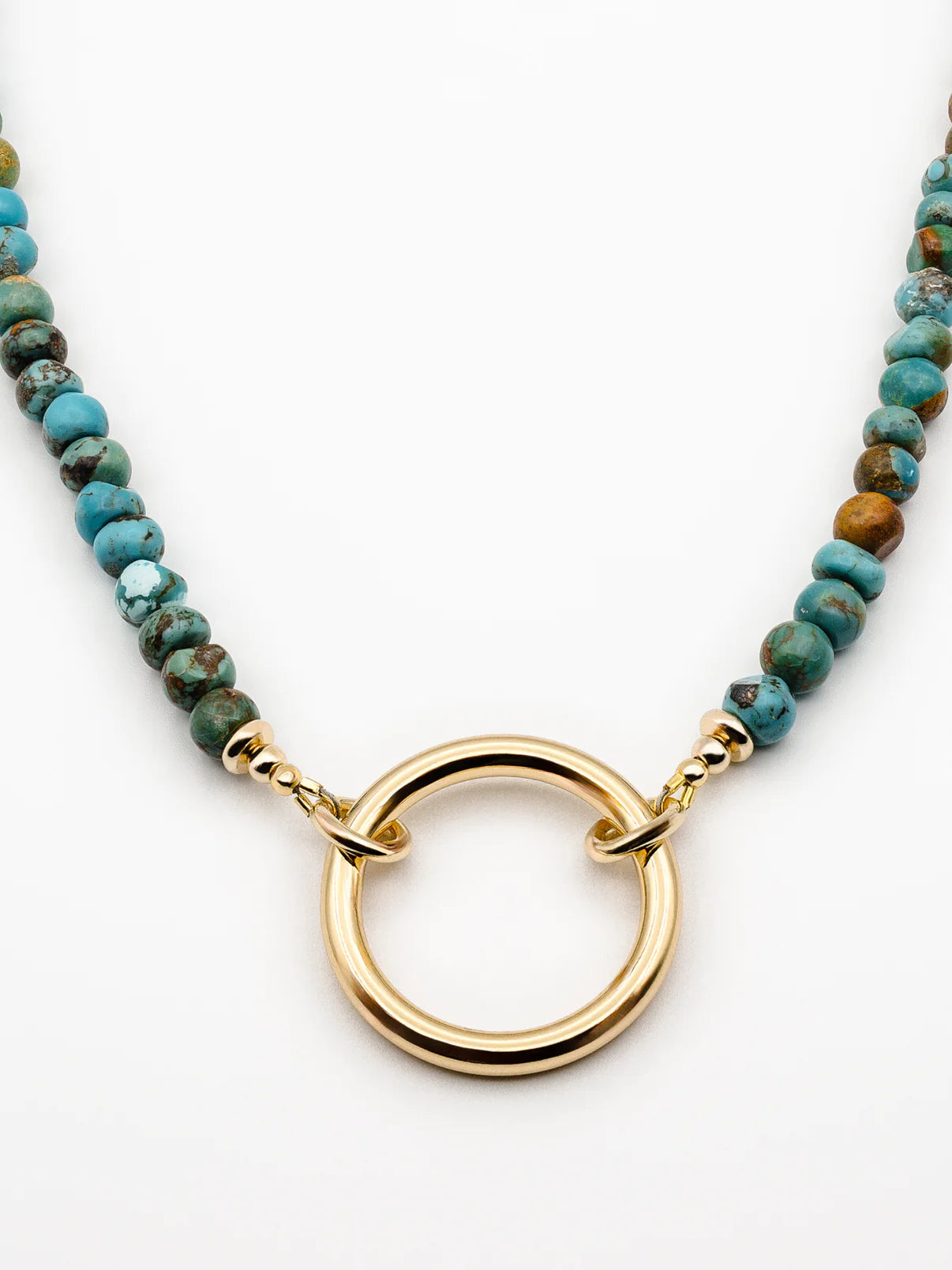 TERLINGUA EYEWEAR NECKLACE GOLD TURQUOISE