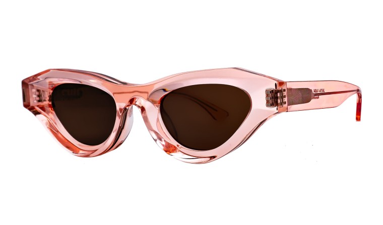 THIERRY LASRY x CULT GAIA JAYA 1654 TRANSLUCENT PINK SOLID BROWN