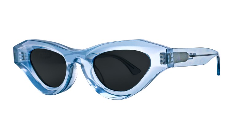 THIERRY LASRY x CULT GAIA JAYA 1703 TRANSLUCENT LIGHT BLUE SOLID GREY