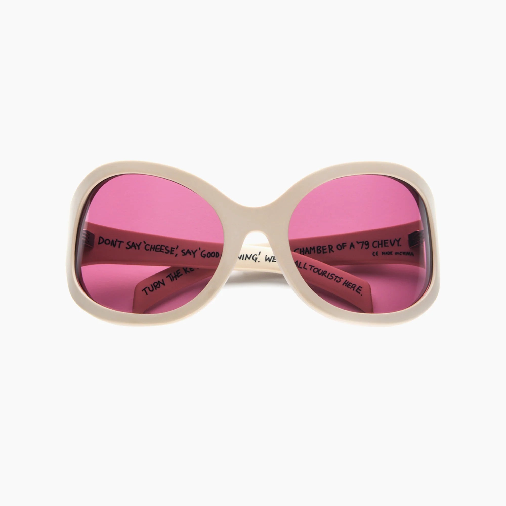 TOURIST_X_JUNGLES_JUNGLES MATTE_CREAM_BURGUNDY