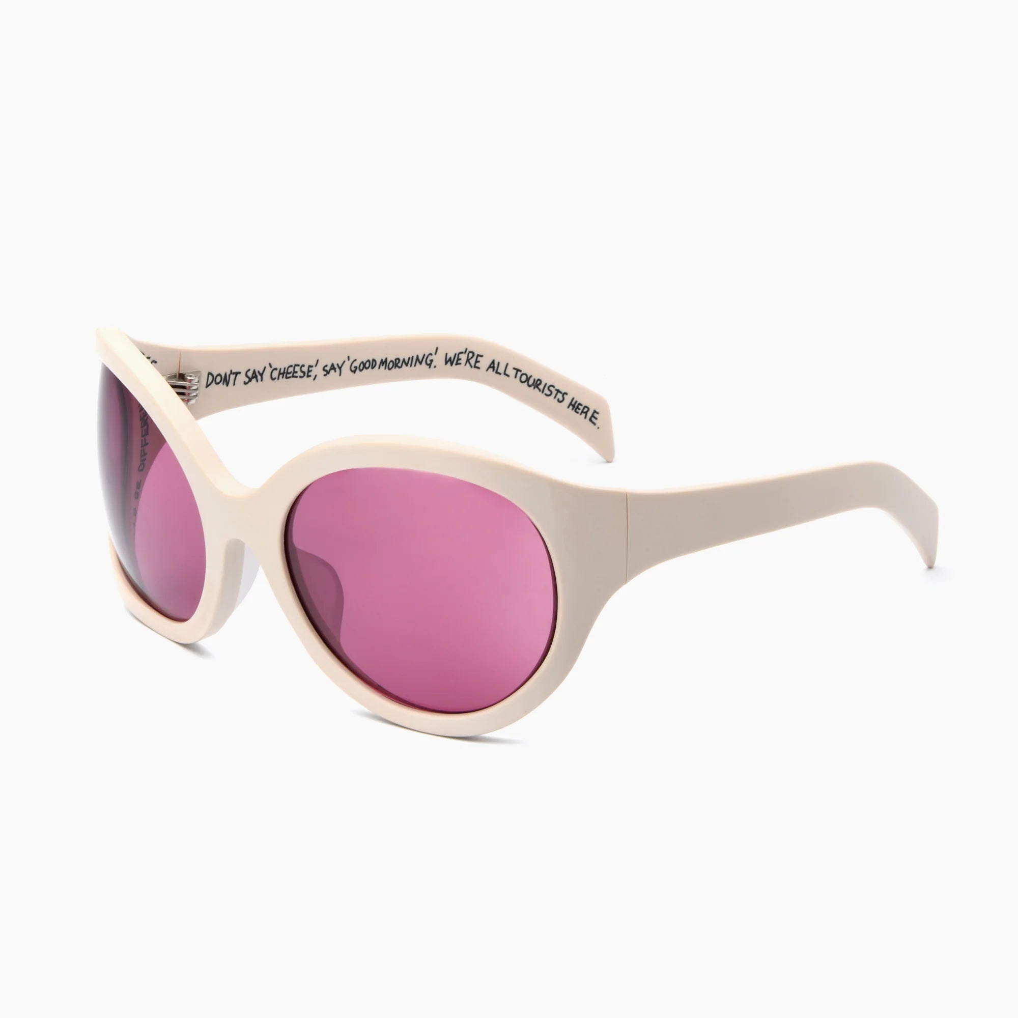 TOURIST_X_JUNGLES_JUNGLES MATTE_CREAM_BURGUNDY