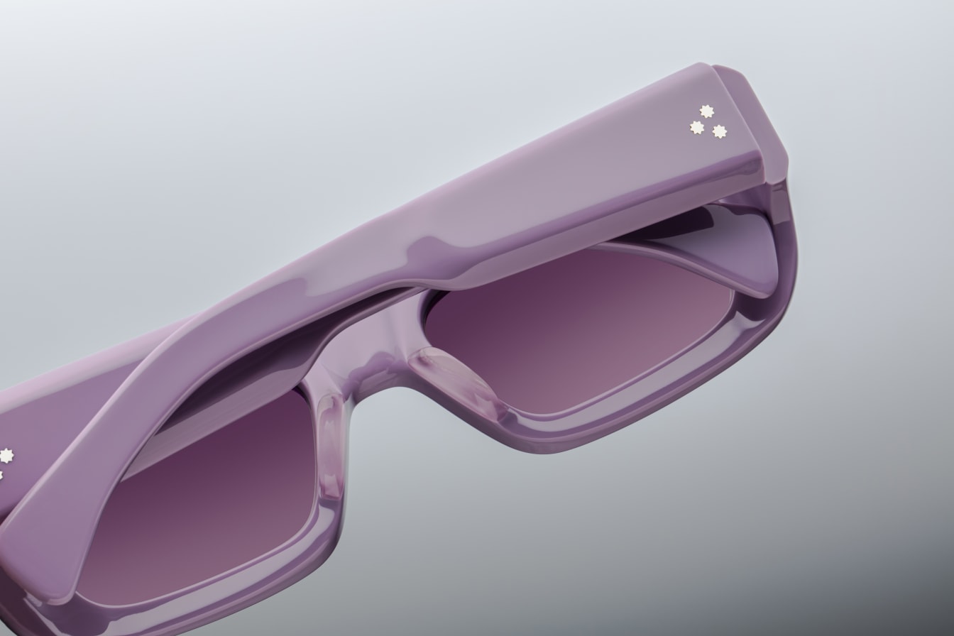VITO LAVENDER STERLING SILVER WINE GRADIENT