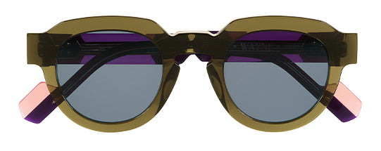 WAYNE 22D03 CRISTAL VERT CRISTAL VIOLET CRISTAL ROSE
