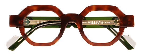 WILLIAMS 23A03 ECAILLE ROUSSE MOYENNE CRISTAL VERT