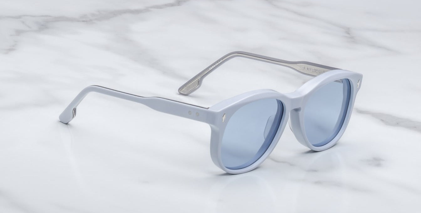 KAY 14T SKY SUEDE SILVER MODE BLUE CR39 SUEDE CAPSULE